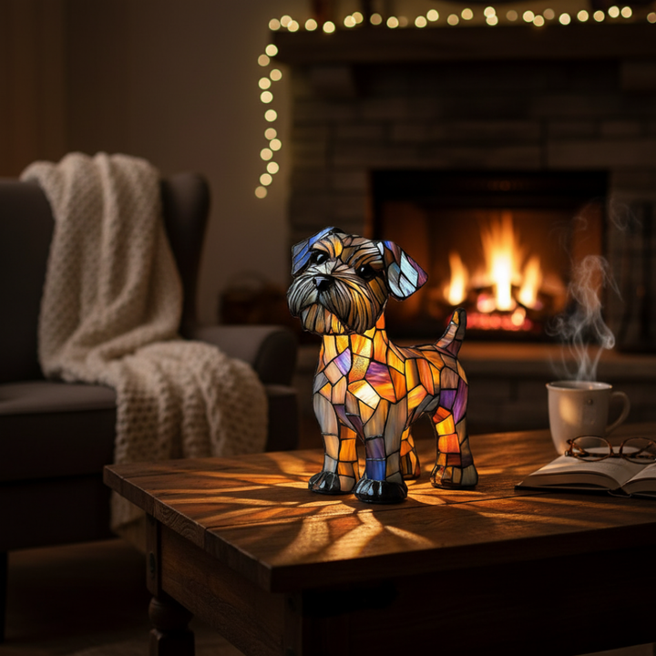 Terrier z głową „stolthead”